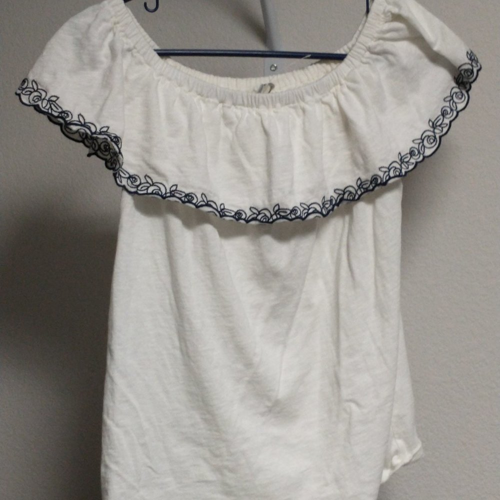 J. Crew off shoulder top